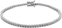 Bracciale Comete Uomo Tennis in Argento Zircone UBR 994 M18 - UBR 994 M18